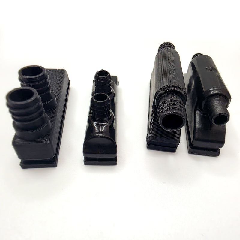 Stock ExFog manifold vs N-Bore manifold outlet size comparison