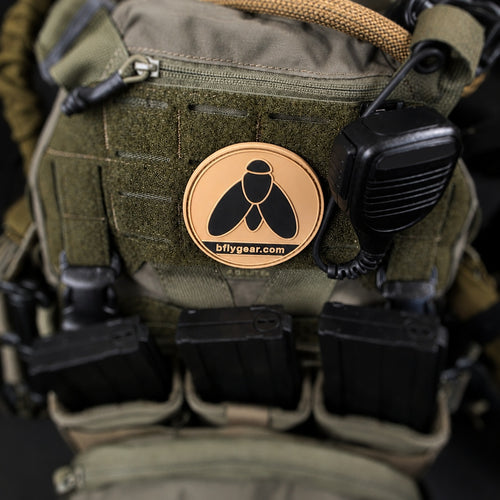 BFly Logo patch on gear