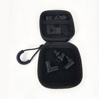 Spare Clearflow parts organized in the BFly Accessory Case