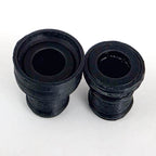 Magnetic connector sockets showing embedded N52 magnet seats