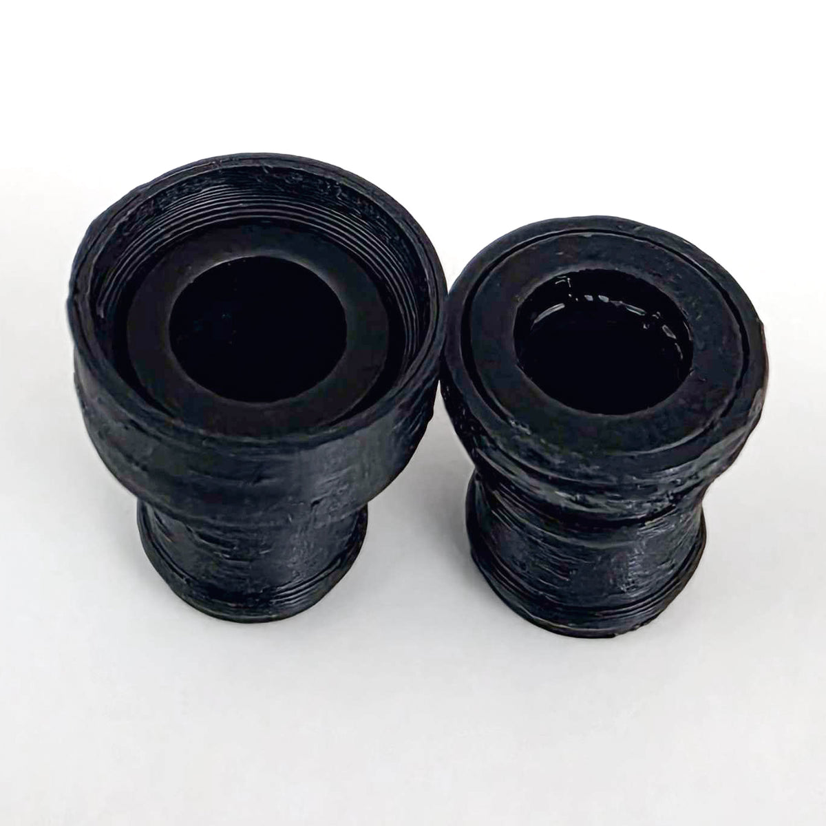 Magnetic connector sockets showing embedded N52 magnet seats