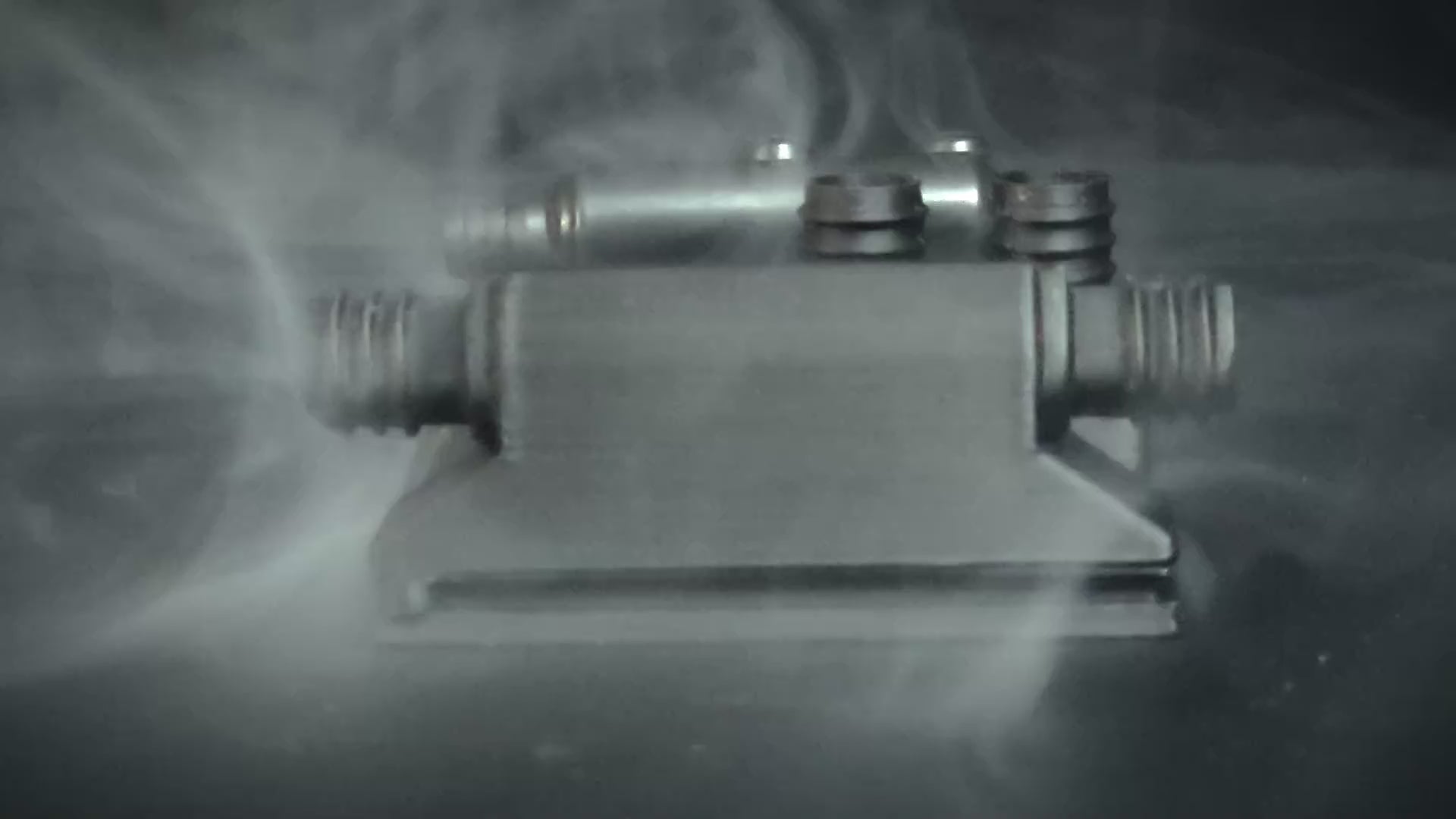 see the difference in bore size. N-Bore manifolds for ExFog increase airflow by 50% and work with Novritsch or N-Bore tubing.